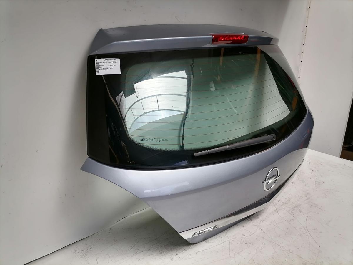 Opel Astra H original Heckklappe mit Heckscheibe Z163 Lichtsilber Flie&szlig;heck Bj.2009